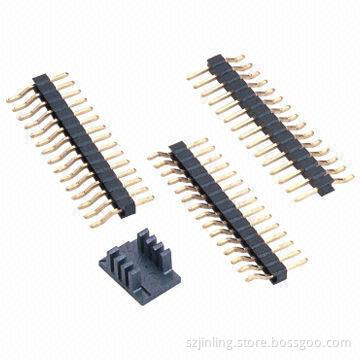 Pin Headers, 2.00mm Pitch Single Row, Right Angle, SMT Type